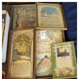 Lot of 5 frames poems