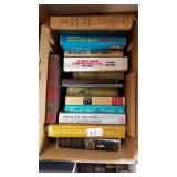 Box lot of assorted novels