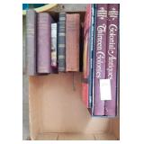 Box lot of assorted books: The A merican Heritage