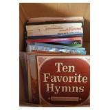 Box lot of various albums