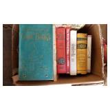 Box lot of various cookbooks