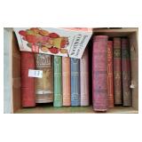 Box lot of books including 5 New Human Interest