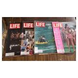 Lot of 4 Life Magazines 1965- 1970