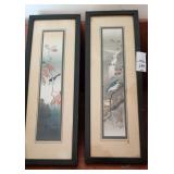Pair of 2 bird prints