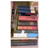 Traylot of books famous pictures the real log