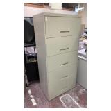 Four drawer file cabinet