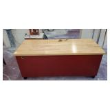 Butcher block table. 72 inches x 30 inches
