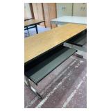 Wooden computer desk 6 ft x 2ft x 2 1/2ft high