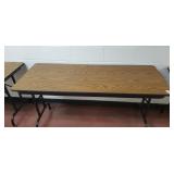 Folding table  60 x 24 inches