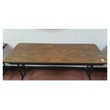 Folding table  60 x 24 inches