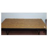Folding table  60 x 24 inches