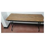 Folding table  60 x 24 inches