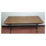 Folding table  60 x 24 inches