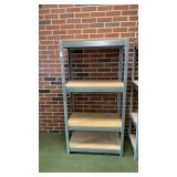Steel shelves 30 inches x 16 inches x 5ft. High
