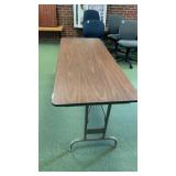 Wooden table 60 inches x 24 inches