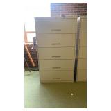 Xl tan filing cabinet 63 inches x 36 inches