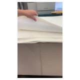 Stack of white drafting paper 45 x 30