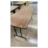 Wooden table 5ft x 2ft