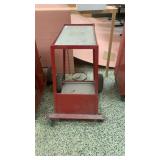 Welding cart on wheels