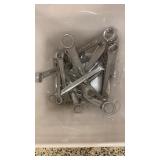 Bucket of metric box wrenches
