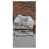 Pallet of cinder block