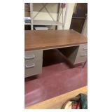 Heavy duty desk with drawers 5ft x 30 inches wide