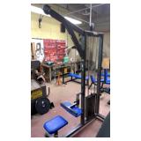 Lat pull down machine