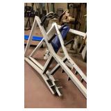 Shoulder press/squat station. Needs assembly