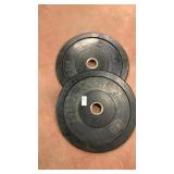 Two 10lb plates