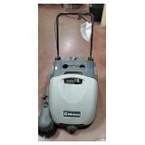 Floor sweeper/scrubber. Missing power cord