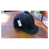 Velveteen equestrian hat