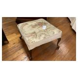Tapestry footstool