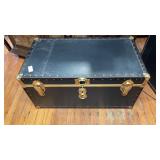 Footlocker storage  w/key -contents separate