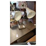 Mid century metal desk lamp