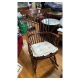 Virginia House comb back rocking chair