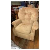 Camel recliner Wide wale corduroy