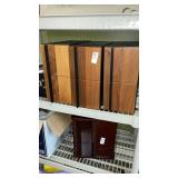 Mid century modern style wooden CD storage -3