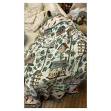 birdhouse throw blanket