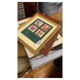 Lot of 7 prints in frames