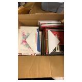 Box of greeting, christmas cards