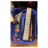 Bin with screw kit and other tools