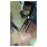 Metal wall mounting bracket