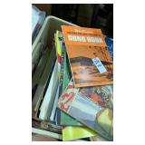 Bin of musical books