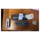 Lot of multi-tools and Craftsman 4-way pocket