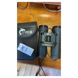 Orca 10x25 binoculars with case