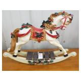 Christmas rocking horse