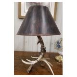 Antler lamp
