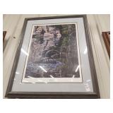 Reflections by Harold Roe duck print