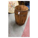 Wooden nail keg