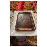 Lot of baking sheets